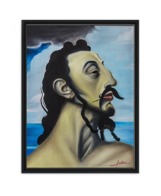 ‘Horizon’ framed canvas print.